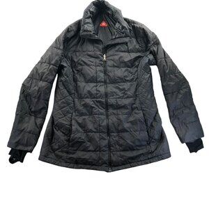 Columbia Women's Omni-Heat Puffer Jacket Large Black Quilted No Tags